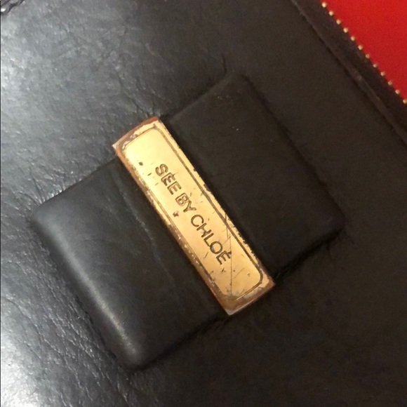 See by Chloe black leather wallet - Picture 2 of 7